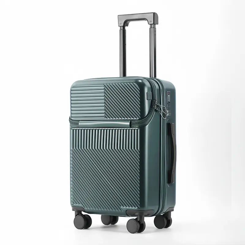 20 Zoll 5-Farben-Hartschalenkoffer mit Rädern.