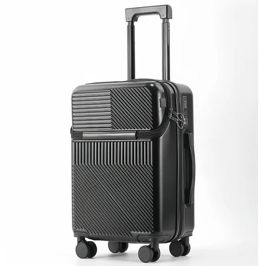 20 Zoll 5-Farben-Hartschalenkoffer mit Rädern.