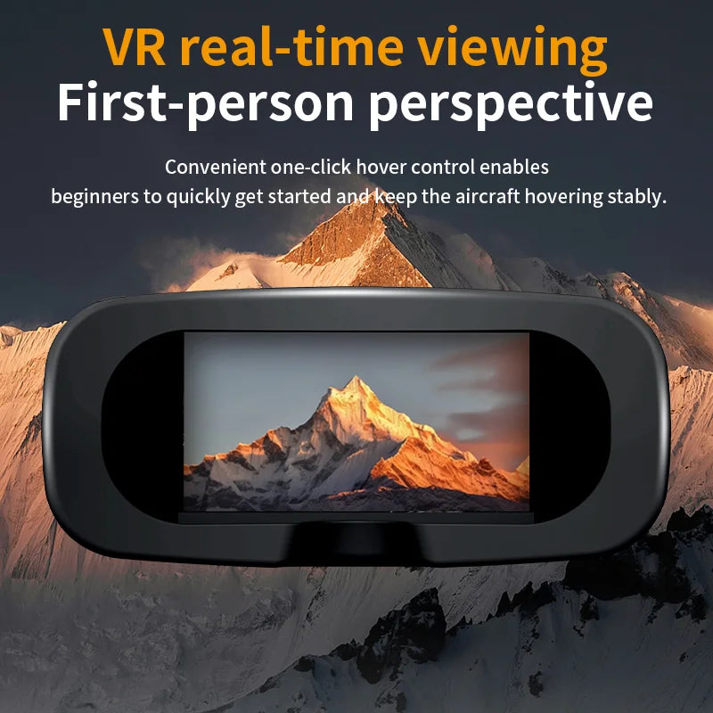 2025 Neue VR-Brille Version H20 Drohne – Optische Flusspositionierung, Hochauflösende Luftbildfotografie