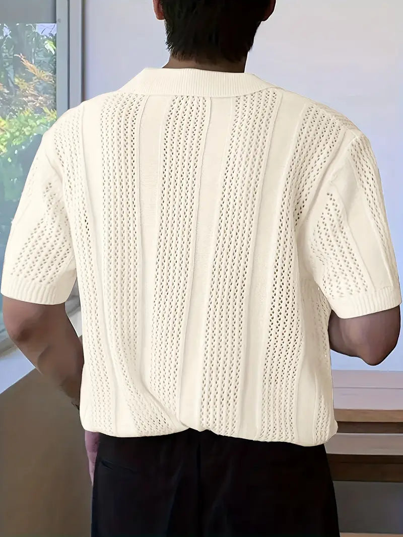 Herren Slim Fit Strickpullover.