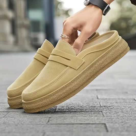 Elegant Herren-Freizeitschuhe mit Zwei-Wege-Schnürung.