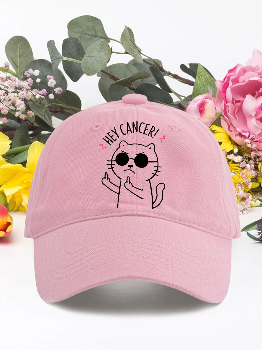 Kappe Hey Cancer! – Mut mit Humor