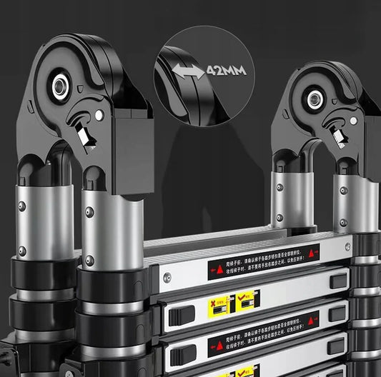 Teleskopische Gelenkleiter – 5M Aluminium Klappdesign