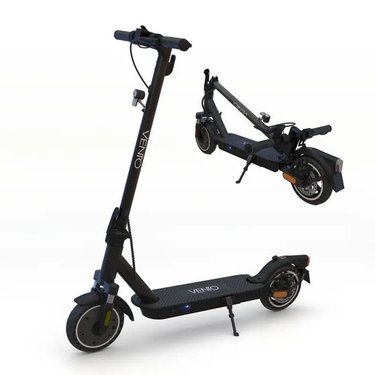 VENTO E-Scooter mit Straßenzulassung, 8,5" Wabenreifen,Reichweite bis 30 KM, Dual-Bremssystem, Doppelstoßdämpfer, Strake Leistung