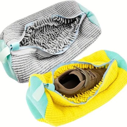 Kulturbeutel für Schuhe, Sneaker und Stiefel – Maschinenwaschbar, kompakt und langlebig.